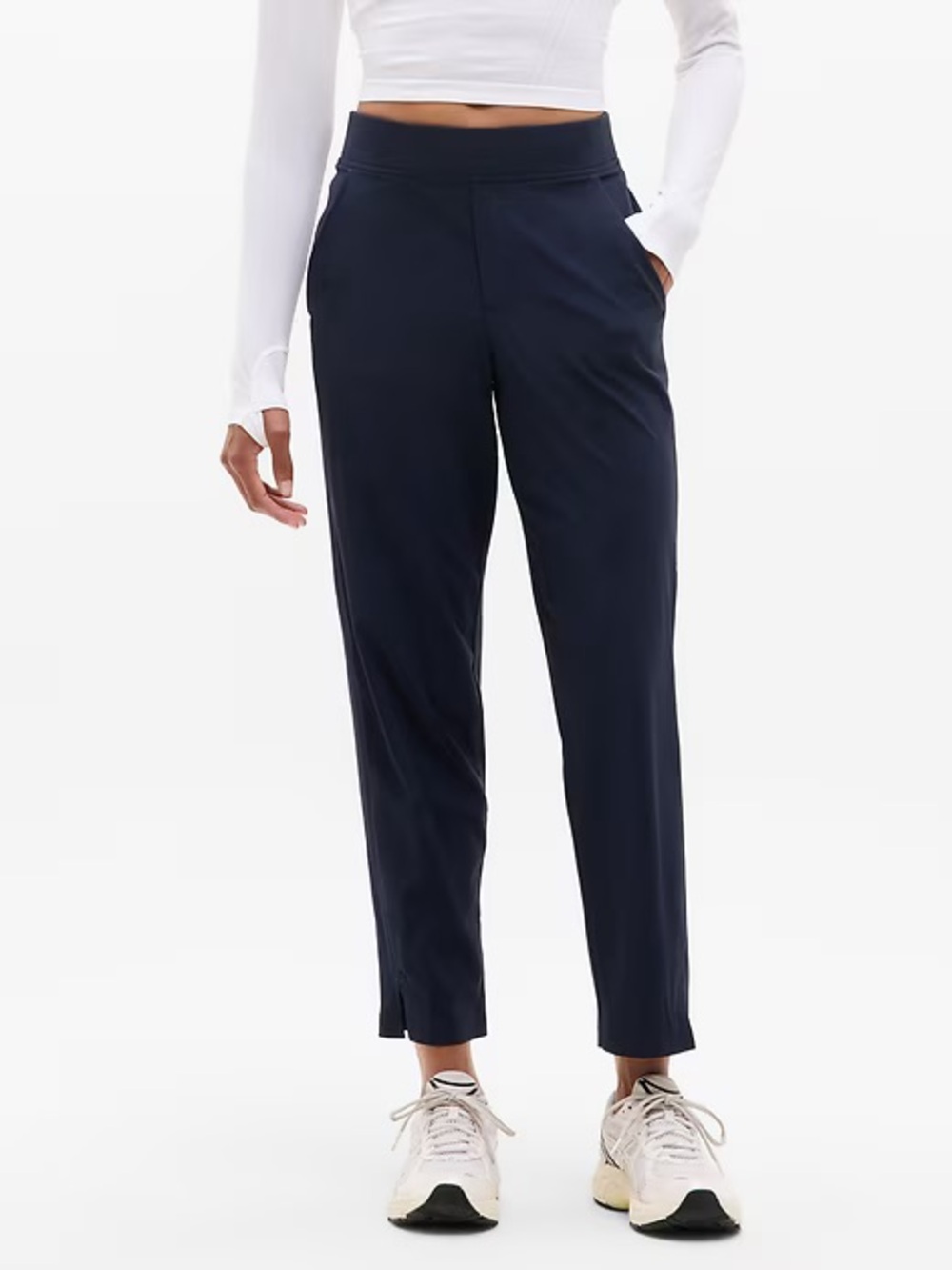 Athleta Navy Brooklyn Ankle Pant